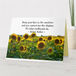 Förderung des Sonnenblumenfeldes Karte