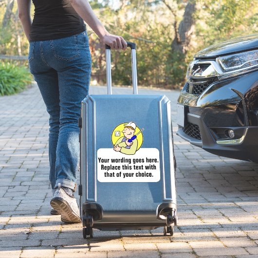 Förderung elektrischer Reparaturen Aufkleber (Koffer Insitu)