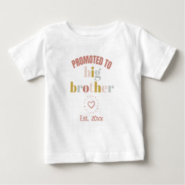 Förderung für Big Brother Childborn Baby T-shirt