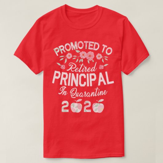 Förderung für das Ende des Principal 2020 Happy Cl T-Shirt (Design vorne)