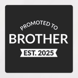 Förderung für den Bruderost. 2025 Etiketten