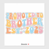 Förderung für den Bruderost. 2025 III Aufkleber (Blatt)