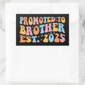 Förderung für den Bruderost. 2025 III Rechteckiger Aufkleber (Tasche)