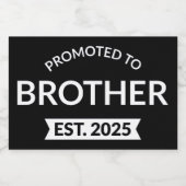 Förderung für den Bruderost. 2025 Lebensmitteletikett (Einzelnes Label)