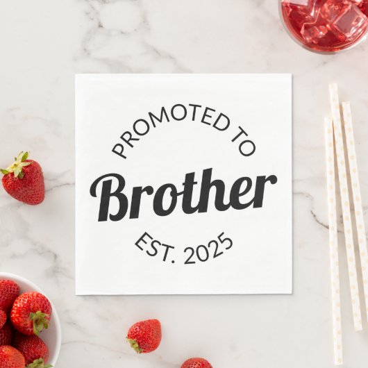 Förderung für den Bruderost. 2025 Serviette (Beispiel)