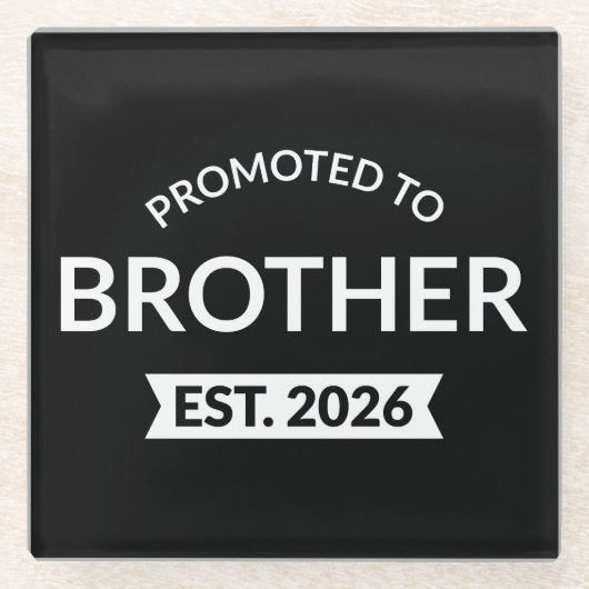 Förderung für den Bruderost. 2026 Glasuntersetzer (Vorderseite)