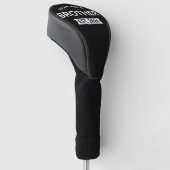 Förderung für den Bruderost. 2026 Golf Headcover (angewinkelt)