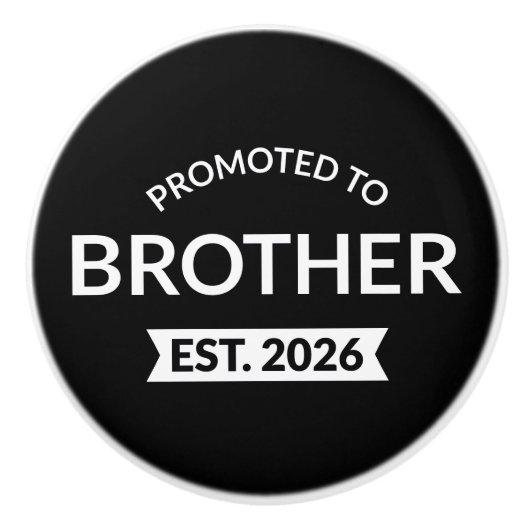 Förderung für den Bruderost. 2026 Keramikknauf (Vorderseite)