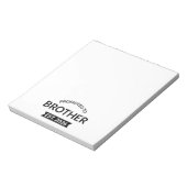 Förderung für den Bruderost. 2026 Notizblock (Rotiert)