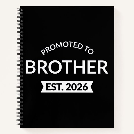 Förderung für den Bruderost. 2026 Notizblock (Vorderseite)