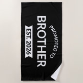 Förderung für den Bruderost. 2026 Strandtuch (Vorderseite)