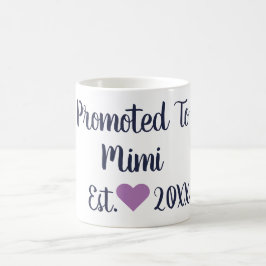 Förderung für die Marine und Lila Tasse von Mimi