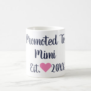 Förderung für die Mimi Marine und die hellrosa T Kaffeetasse