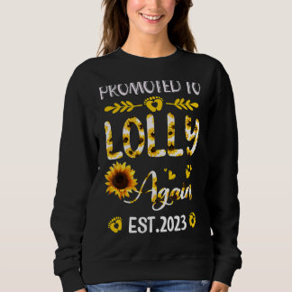 Förderung für Lolly wieder 2023 Sonnenblume Neu Lo Sweatshirt