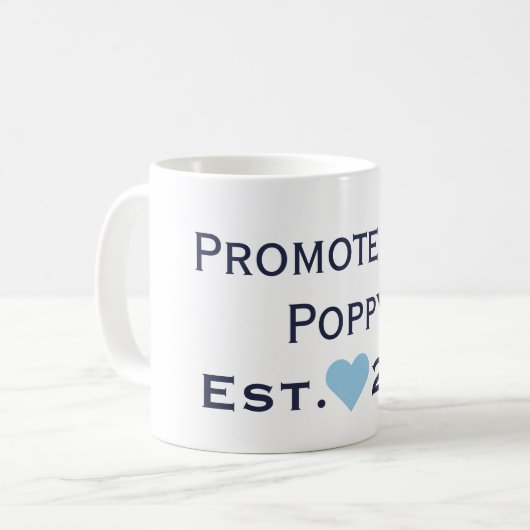 Förderung für MohnMarine und Light Blue Tasse (Vorderseite Links)