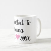 Förderung für Nonna Black & Pink Tasse (VorderseiteRechts)