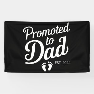 Förderung für Vater EST 2025 Funny bald zum Vater Banner