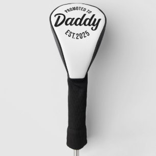 Förderung für Vater EST 2025 Funny bald zum Vater Golf Headcover