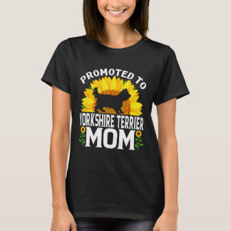 Förderung für Yorkshire Terrier Mama Sonnenblume D T-Shirt