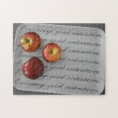 Förderung guter Absichten Roter Äpfel Puzzle (Horizontal)