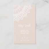 Förderung Ihrer Yoga-Dienste Visitenkarte (Vorderseite)