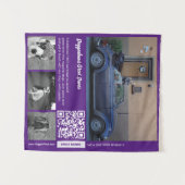 Förderung Ihres großen Dane-Kennel Wandteppich (Vorderseite (Horizontal))