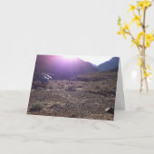 Förderung, Motivation, Nachfolge, Unternehmer Karte (Gelbe Blume)