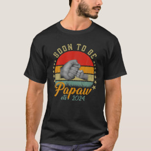 Förderung nach Papaw Est 2024 Männer Vintag bald w T-Shirt