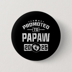 Förderung nach Papaw Est. 2025 Funny bald Papaw Button