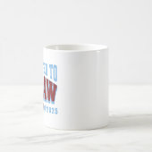 Förderung nach Papaw Est. 2025 Schwangerschaftsank Kaffeetasse (Mittel)