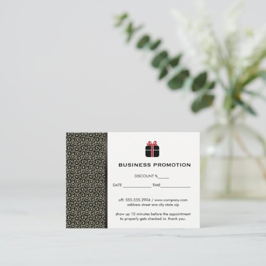 Förderung Terminkarte (Stehend Vorderseite)