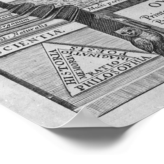 "Förderung und Befähigung zum Lernen" Poster (Ecke)