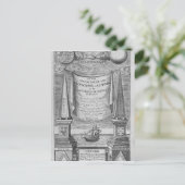 "Förderung und Befähigung zum Lernen" Postkarte (Stehend Vorderseite)