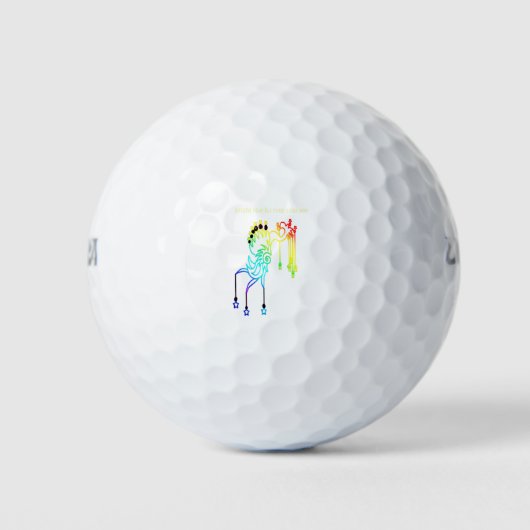 Förderung und Verwirklichung Golfball (Vorderseite)