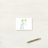 Förderung und Verwirklichung Post-it Klebezettel (Auf Schreibtisch)