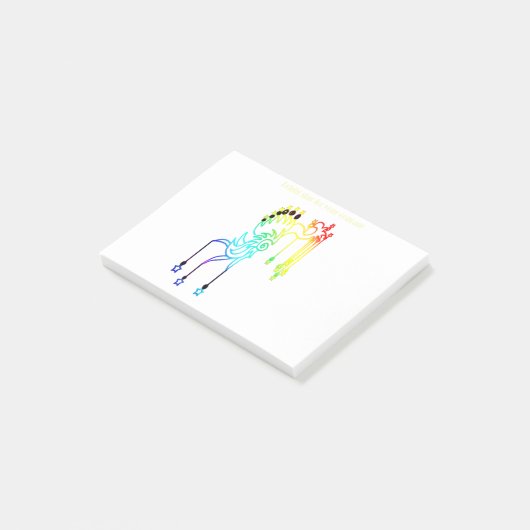 Förderung und Verwirklichung Post-it Klebezettel (angewinkelt)