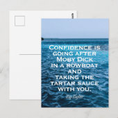 Förderung | Vertrauenswürdige Postkarte (Vorne/Hinten)