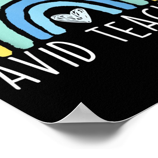 Förderung von Avid-Lehrern durch individuelle Begu Poster (Ecke)