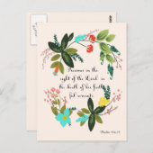 Förderung von Bibelversen Art - Psalm 116:15 Postkarte (Vorne/Hinten)