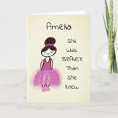 Förderung von Brustkrebs individuell anpassbar Karte (Vorderseite)