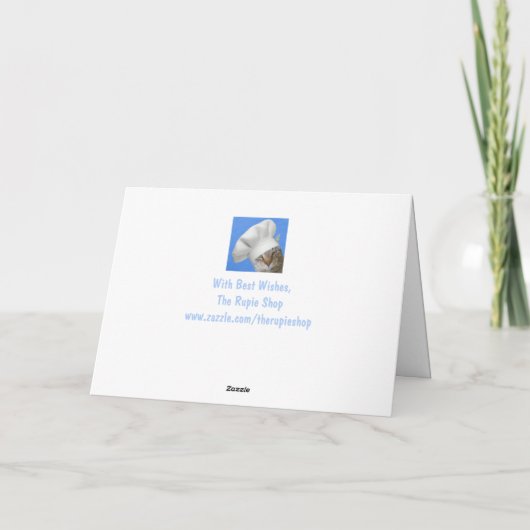 Förderung von Cat Support Karte (Rückseite)