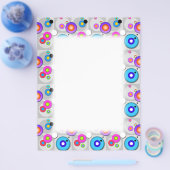 Förderung von FLYER - Pop Art CIRCLES DESIGN (Einzeln)