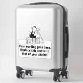 Förderung von General House Builder Aufkleber (Koffer)