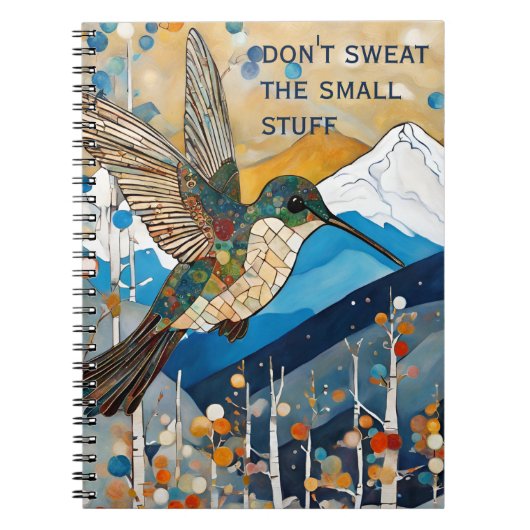 Förderung von Hummingbird Notizblock (Vorderseite)