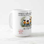 Förderung von Kindern mit besonderen Bedürfnissen Kaffeetasse (Vorderseite Links)