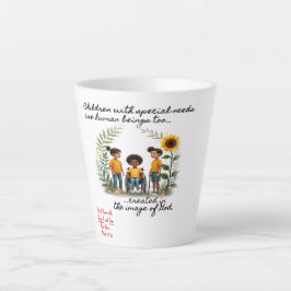 Förderung von Kindern mit besonderen Bedürfnissen Milchtasse