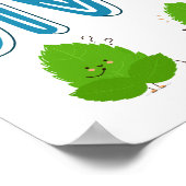 Förderung von Minze Poster (Ecke)