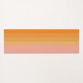 Förderung von Orange und Rosa Yoga Mat Yogamatte (Rückseite (Horizontal))