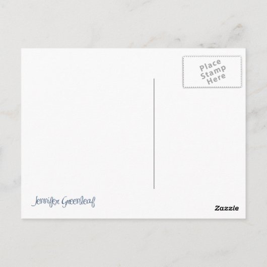 Förderung von Postkarten (Rückseite)