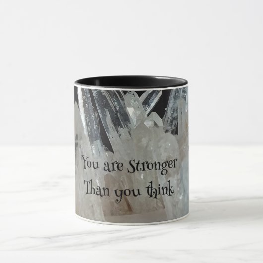 Förderung von Quartz mit Inspirationskraft Tasse (Zentrum)